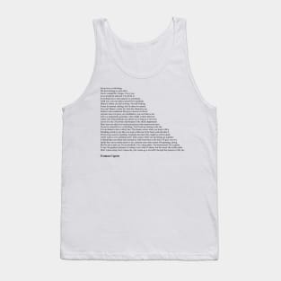 Truman Capote Quotes Tank Top